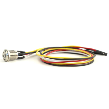 12mm-22mm Momentary Push Button Switches with LED for Computer Motherboard