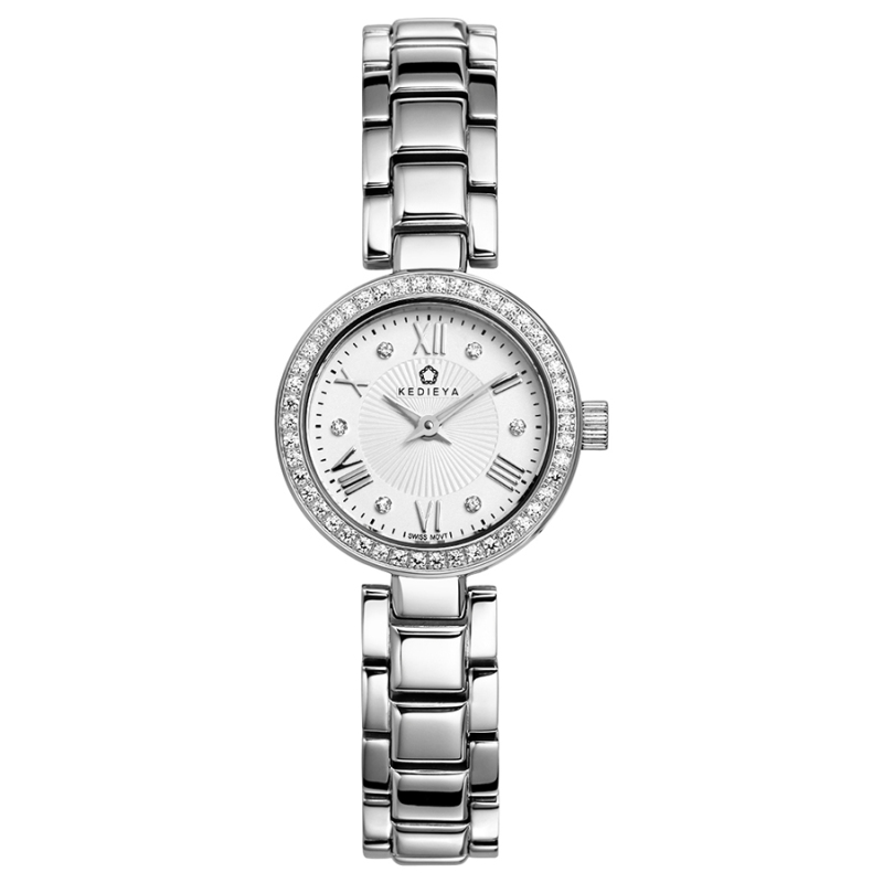 Stainless steel Gold PVD women's watches