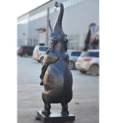 Elephant water fountain
