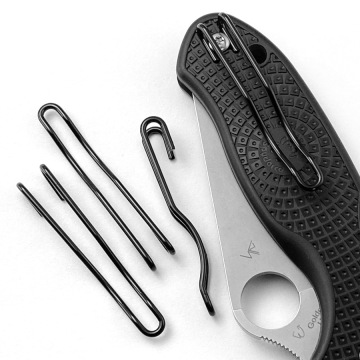 Taktische Edelstahlmesserscheide mit Rückenclip