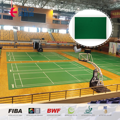 Enlio Professional BWF Approved Badminton Flooring