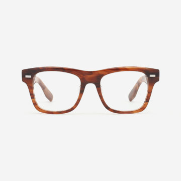 Men's Classic Square Acetate Optical Frames