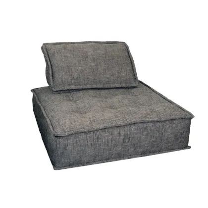 Upholstered Brio Lounge Modular Sectional Sofa with Removable Pillows