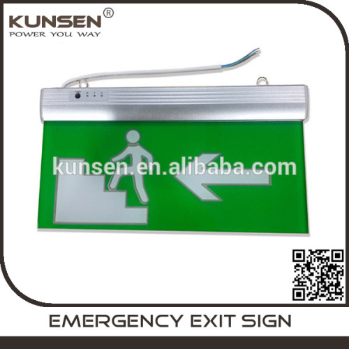 Wholesale IP30 high quality 3W Fire Exit Sign Light