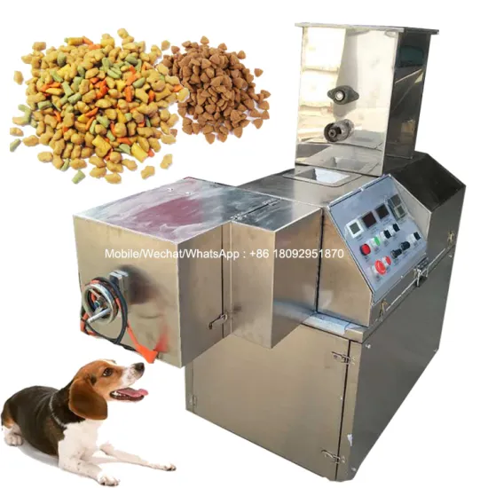 Factory Supply Cat Food Pellet Making Machine