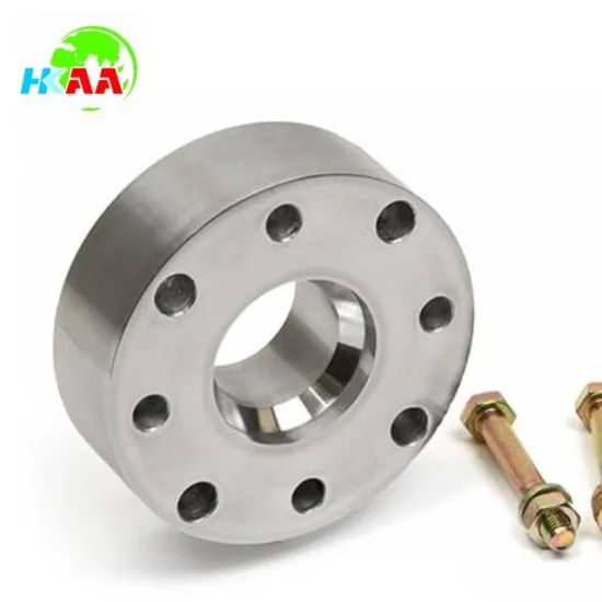 Custom design cnc machined aluminum OEM driveshaft spacer