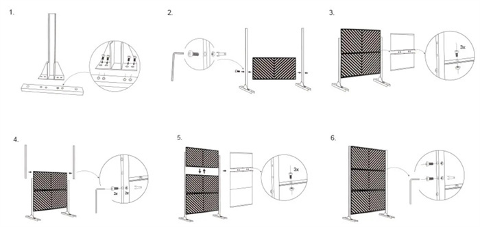 folding screen outdoor