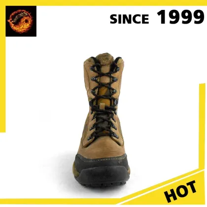 New Products wholesale Genuine Leather Upper Wholesale hunter boots For men