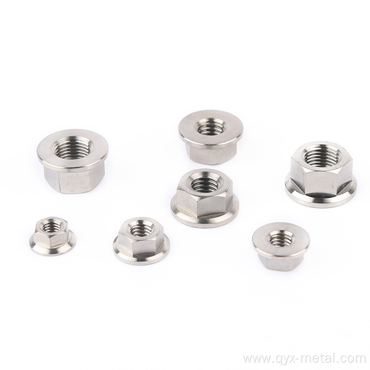 Titanium Alloy Nylon Insert Lock Nuts for Industry