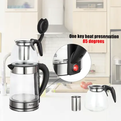 Mylongs MY-6621 Electric Kettle - Turkish Electric Tea Kettle