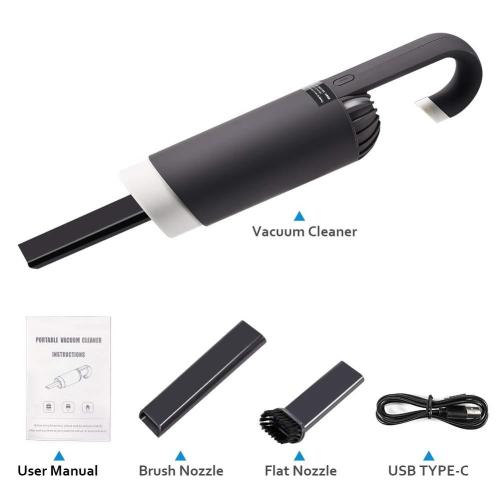 Rechargeable Portable Handheld Mini Vacuum