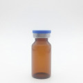 Flacons sous vide stériles ambrés de 10 ml