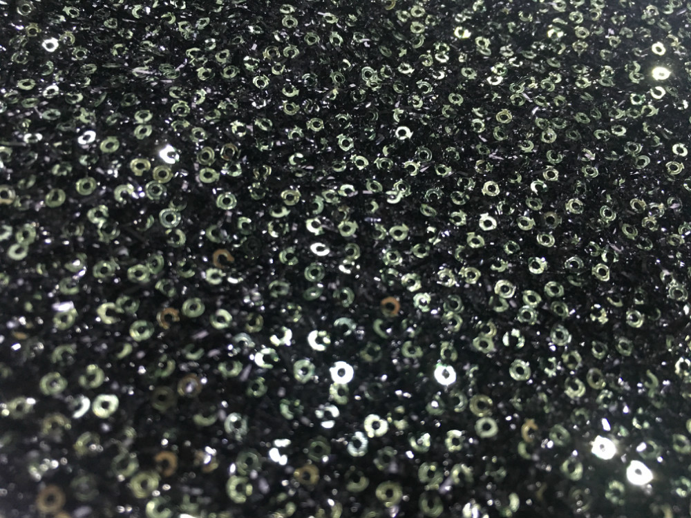 2mm Sequin Embroidery Fabric