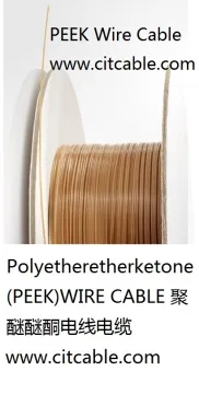 PolyEtherEtherKetone Peek Cable for Nuclear