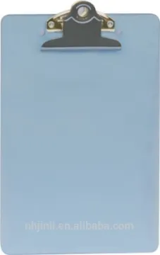 A5 plastic clipboard with butterfly clip for office and school supplies