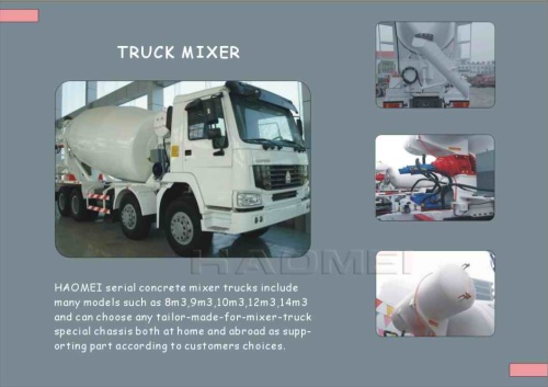 HOWO Concrete Truck Mixer 9 m3