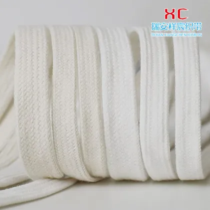 Thick Flat Cotton Shoelaces