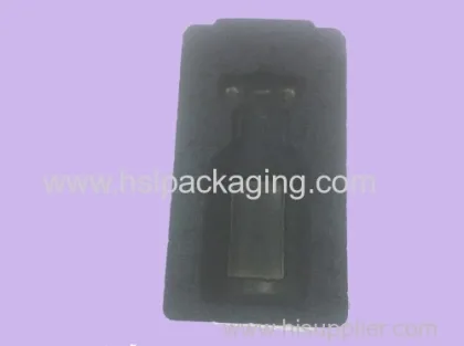 Plastic Velvet Flocking Tray For Cosmetic 