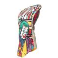 Neues Golf -Headcover -Set mit Clownmuster