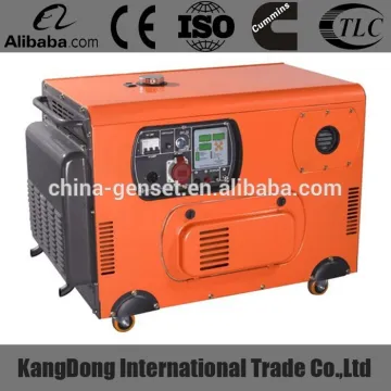 5KW diesel generator portable generator set with electric start