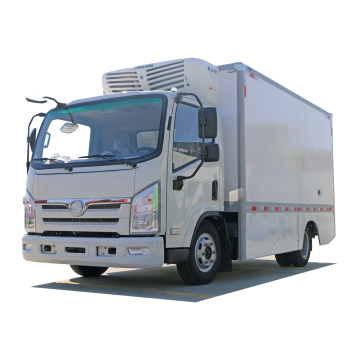 Low Operation Cost & Low Risk High Return: 4x2 Light Duty EV Refrigerator Cargo Van Truck - Worthy Every Penny, 1000kg Payload on Sale
