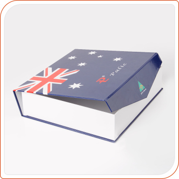 magnet lid paperboard printing garment clothing box packaging,folding box for clothing