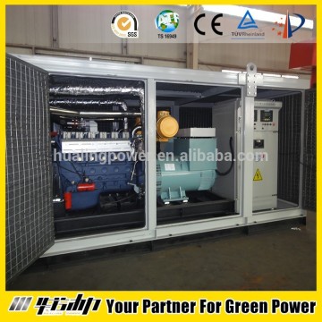 500kw biogas generator, CNG/LPG/Methane gas as fuel