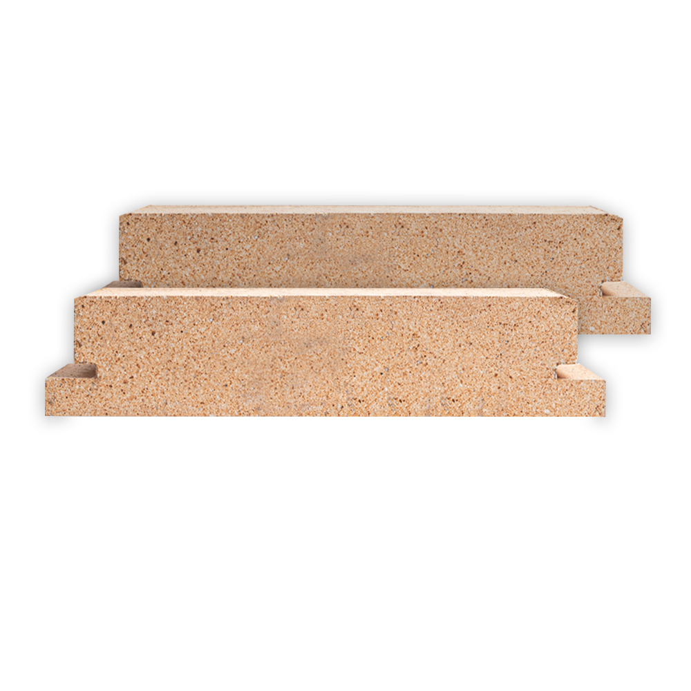 refractory brick doorstop white