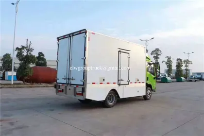 Shaanxi auto pure electric refrigerated vehicle