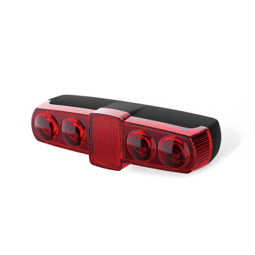 Wholesale E-Bike Accessories: 0.5W LED Tail Lights WD113 ABS+PMMA Waterproof
