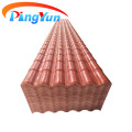 Popular in Mexico pvc roof sheet Corrosion Resistance Roma ASA PVC Plastic Roof Tile for Pavilion