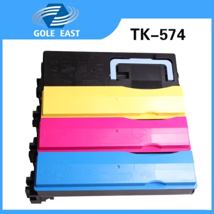 TK-574 K/M/Y/C color toner cartridge compatible for