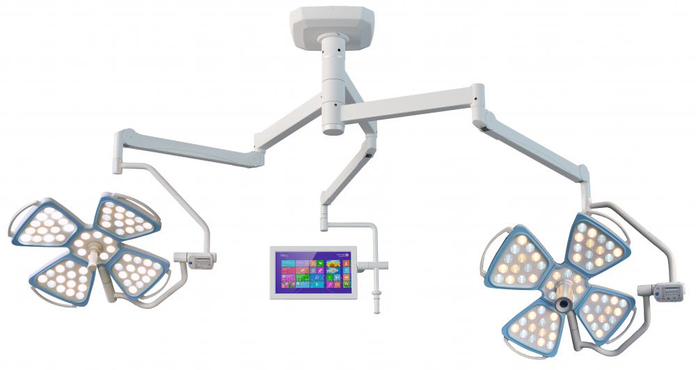 CreLed 3400/3400 High Quality Double Dome Hospital Lamp