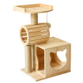 Cartoon Cat Tree Nest Drum Toy