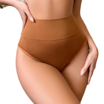 Mid-Waist Seamless Thong Panties: A Stylish Choice for Ladies