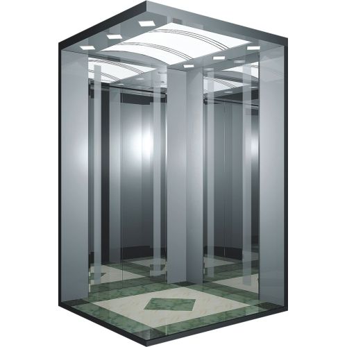 800KG Stainless Steel Passenger Elevator With Machine Room