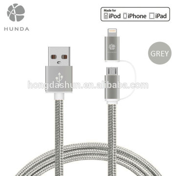 Computer Accessories USB Cable Gift Manufacturer Gray MFI USB Charging Cable