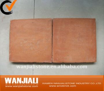 Red Terracotta floor tiles