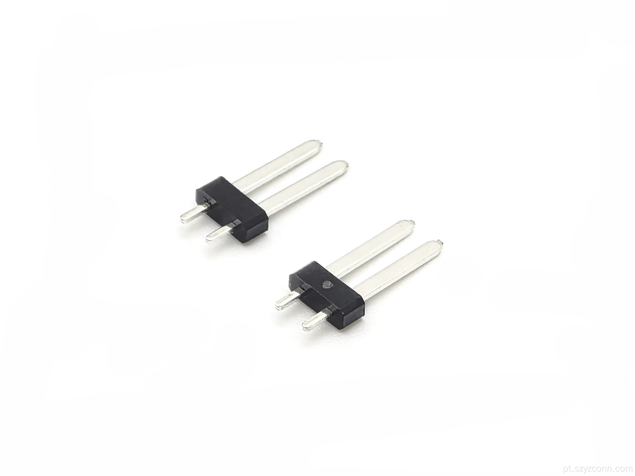 Conector de cabeçalho de pino de passo de 3,5 mm reto 2P