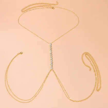Brave Light Wholesale Sexy Women's Chest Jewelry Chain Accessories