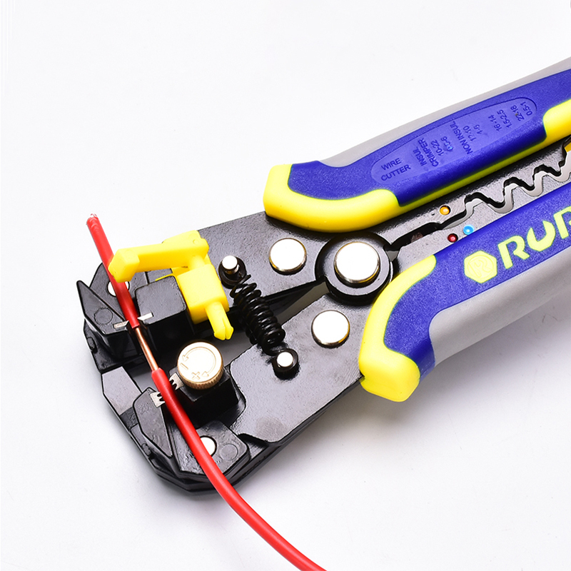 Wholesale Professional Electrician Tools 0.2-6mm Cable Stripper Crimping Plier Automatic Wire Stripper