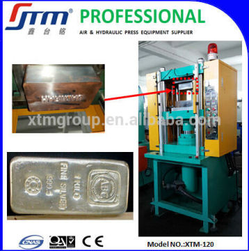High Quality 4 Column Silver Bar Embossing Machine Type Hydraulic Embossing Machine