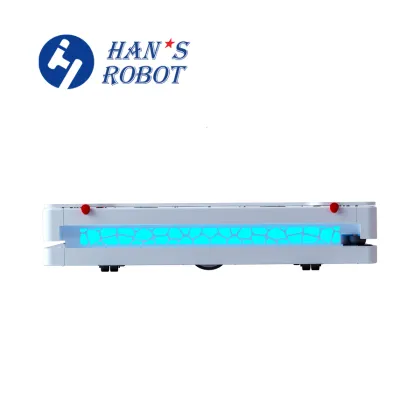 AI Mobile AGV Robot for Aluminum Alloy Material Transportation