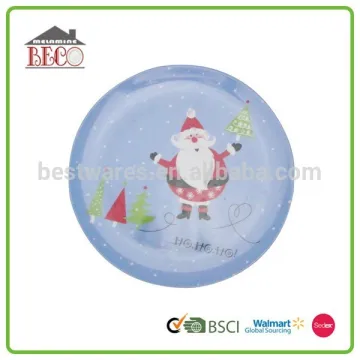 Christmas custom design melamine plate
