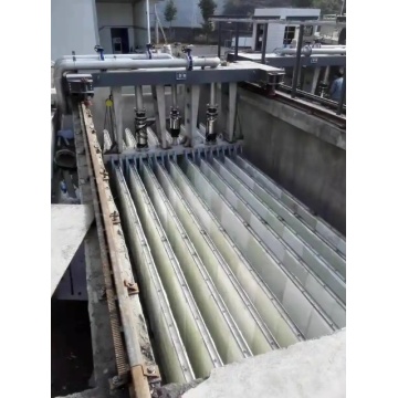 Filtro de pano de fibra vertical