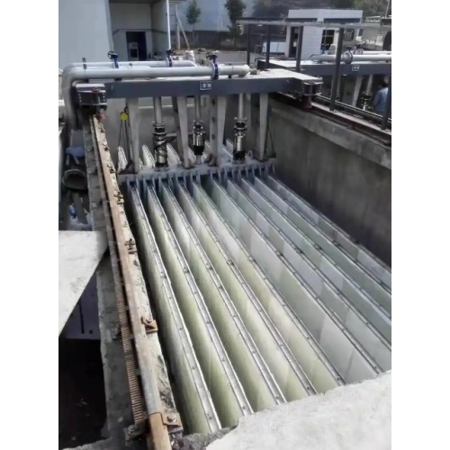 Filtro de pano de fibra vertical