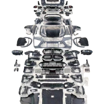 BMW X5 E70 to G05 LCI 2023-2024 Body Parts Replacement Guide: Bumpers, Hood, Fenders, Headlights, Taillights
