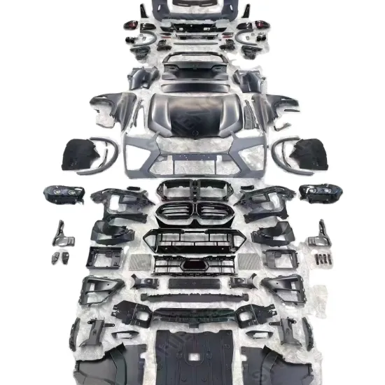 BMW X5 E70 to G05 LCI 2023-2024 Body Parts Replacement Guide: Bumpers, Hood, Fenders, Headlights, Taillights