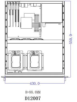 broadcast classroom server chassis