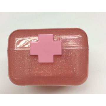 Kunststoff einfache quadratische tragbare Aufbewahrungsbox